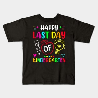 Happy Last Day Of Kindergarten Kids T-Shirt